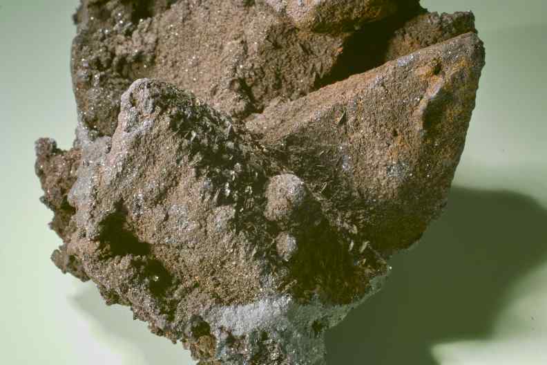 Pseudomorphose von Hmatit nach Calcit