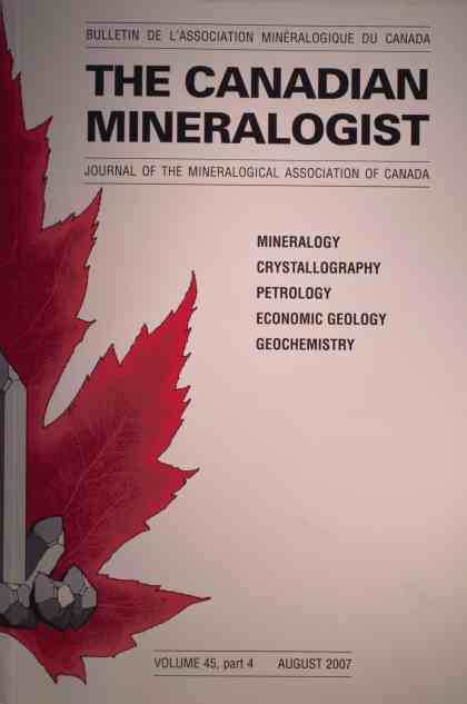 Canadian Mineralogist 2007