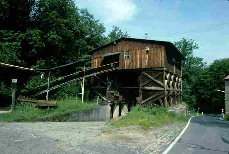 Tagesanlagen des Tonbergwerkes