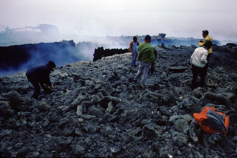 Lava am Etna