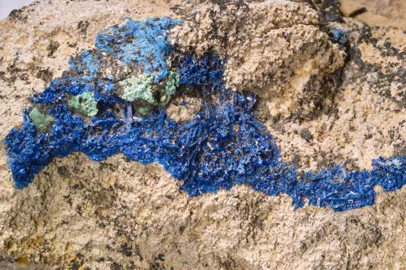Azurit von Alzenau