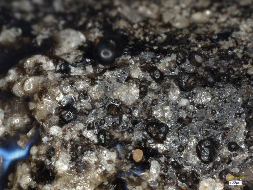 Quarz in
              der Schlacke