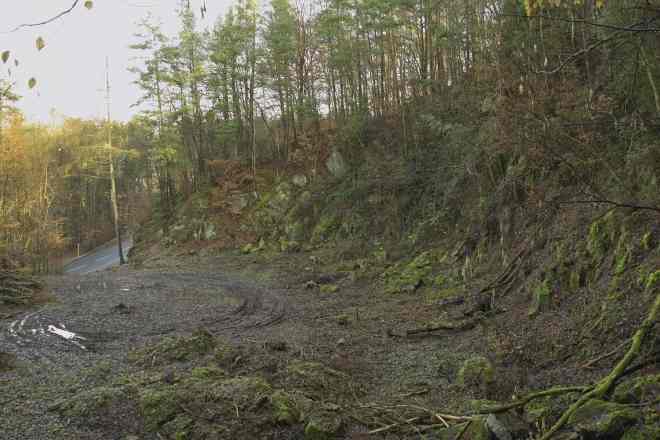 frei geschnittener Steinbruch