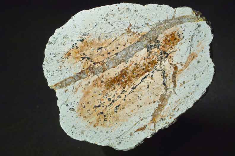 Lithophyse mit Quarzgang