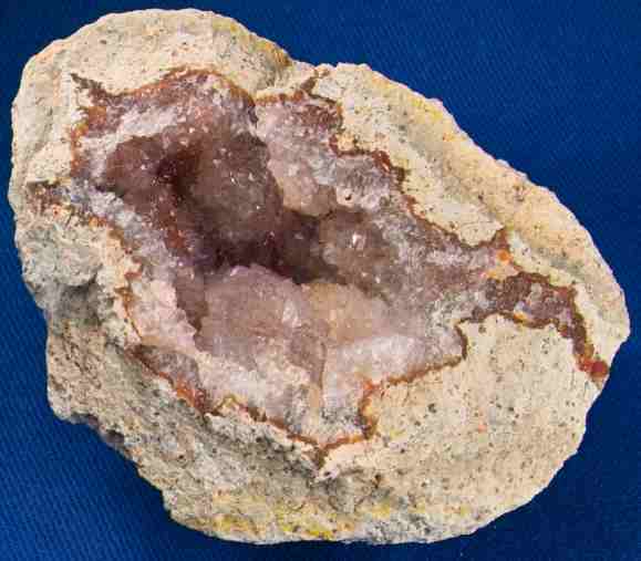 Quarzkristalle in einer Druse