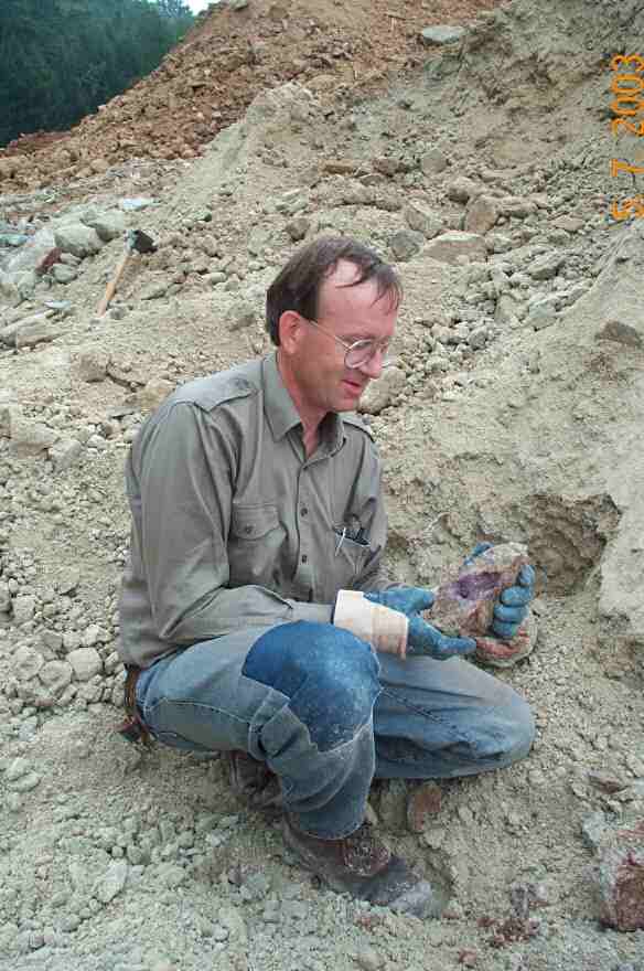 noch ein
                glcklicher Finder mit Achat