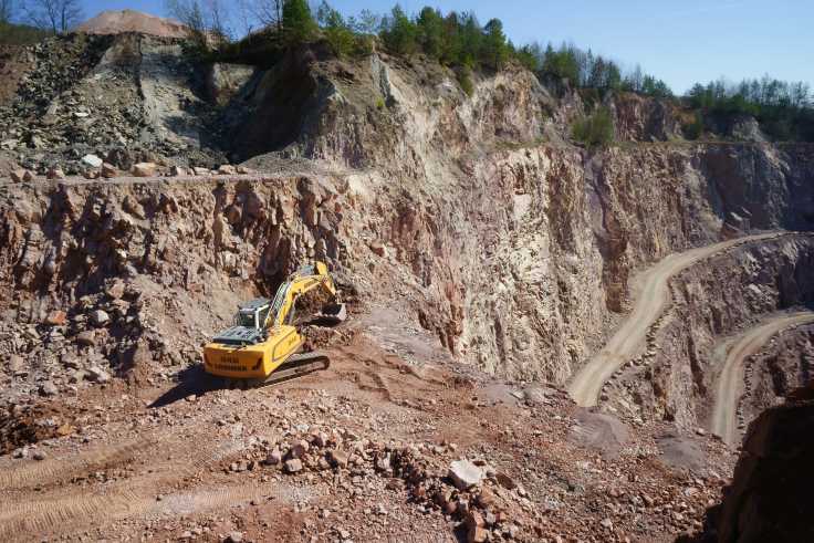 Abbau auf der 2.
              Sohle