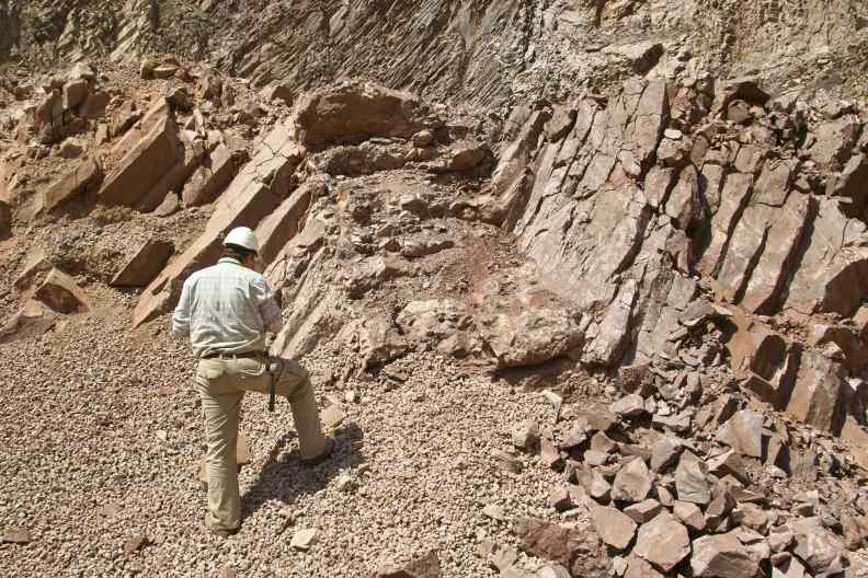 Gang auf der
        untersten Sohle