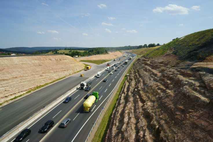 Autobahn A3 bei
            Weibersbrunn