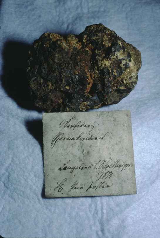 Museumsstck aus Goethit