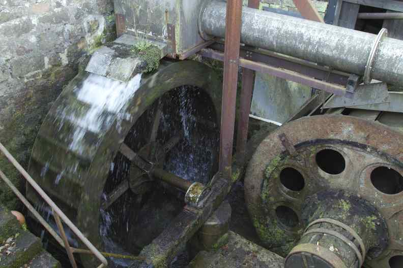 Hammerwerk Wasserrad