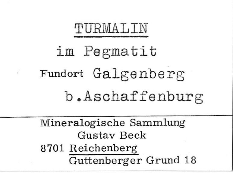 Sammlungszettel