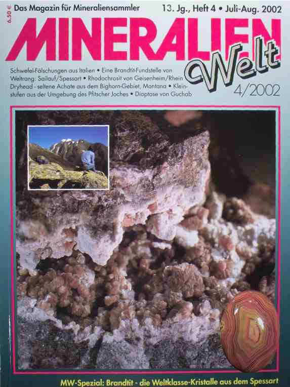 Das Brandtit-Heft der
          Mineralien-Welt